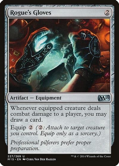Rogues Gloves Magic 2015 (M15) Magic card