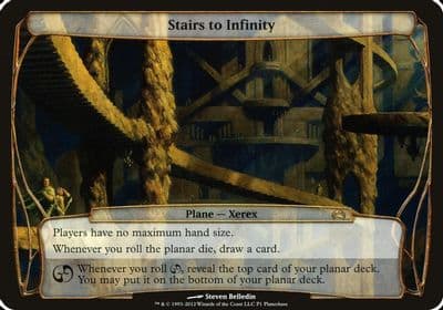 Stairs to Infinity Release Event Promo Oversize Cards Magic card