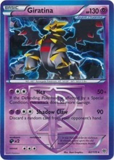 Giratina (BW Plasma Storm) Deck Exclusives Pokemon card