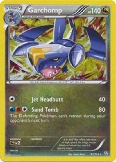 Garchomp (Cracked Ice Holo) Deck Exclusives Pokemon card