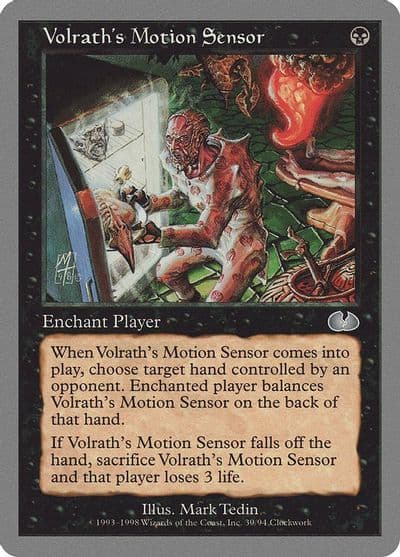 Volraths Motion Sensor Unglued Magic card