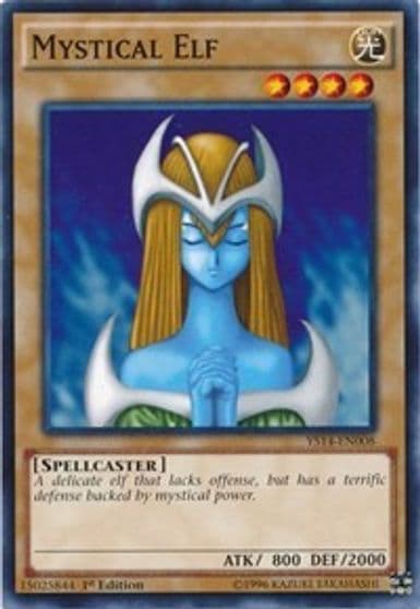 Mystical Elf Super Starter: Space-Time Showdown Yu-Gi-Oh! card