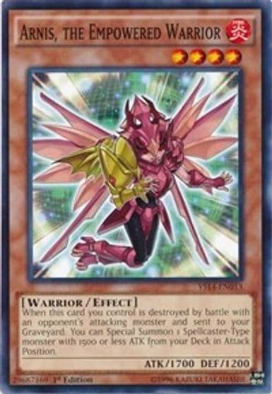 Arnis the Empowered Warrior Super Starter: Space-Time Showdown Yu-Gi-Oh! card