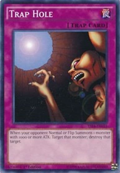 Trap Hole Super Starter: Space-Time Showdown Yu-Gi-Oh! card