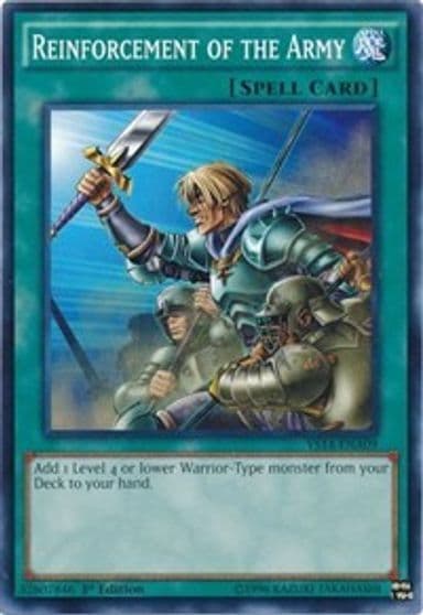 Reinforcement of the Army Super Starter: Space-Time Showdown Power-Up Pack Yu-Gi-Oh! card