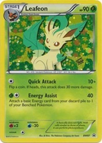 Leafeon - BW87 Black and White Promos Pokemon card
