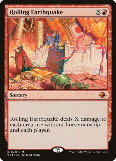 Rolling Earthquake From the Vault: Annihilation Magic card
