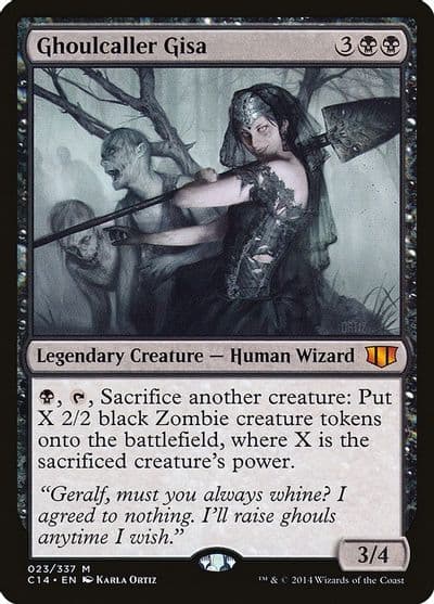 Ghoulcaller Gisa Commander 2014 Magic card