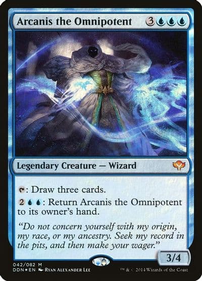 Arcanis the Omnipotent Duel Decks: Speed vs. Cunning Magic card
