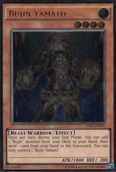 Bujin Yamato UTR Astral Pack 5 Yu-Gi-Oh! card