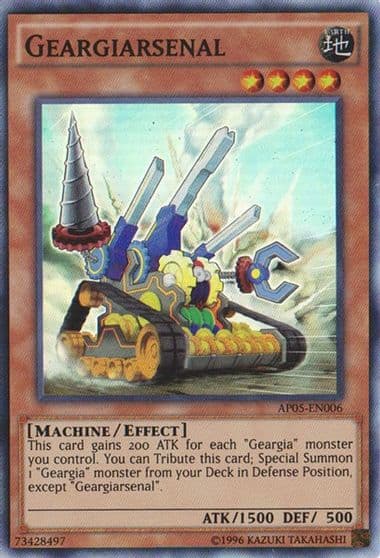 Geargiarsenal Astral Pack 5 Yu-Gi-Oh! card