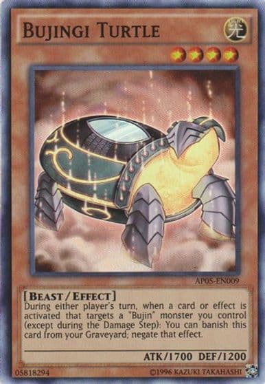 Bujingi Turtle Astral Pack 5 Yu-Gi-Oh! card