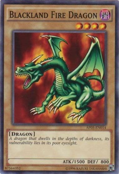 Blackland Fire Dragon Astral Pack 5 Yu-Gi-Oh! card