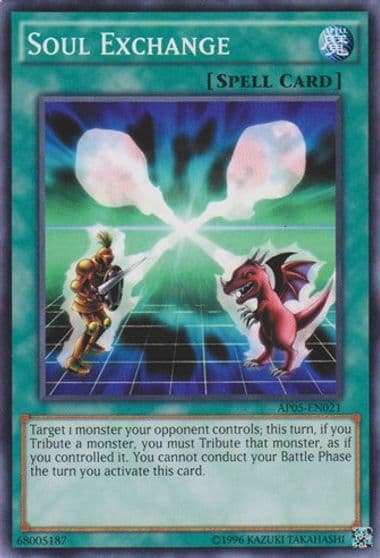 Soul Exchange Astral Pack 5 Yu-Gi-Oh! card