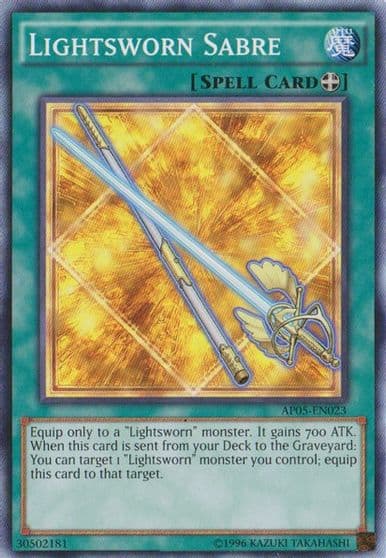 Lightsworn Sabre Astral Pack 5 Yu-Gi-Oh! card
