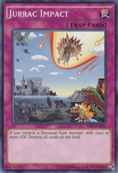Jurrac Impact Astral Pack 5 Yu-Gi-Oh! card