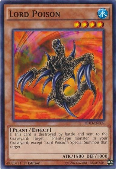 Lord Poison Battle Pack 3: Monster League Yu-Gi-Oh! card
