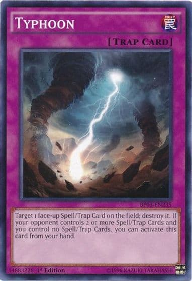 Typhoon Battle Pack 3: Monster League Yu-Gi-Oh! card