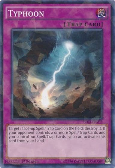 Typhoon Shatterfoil Battle Pack 3: Monster League Yu-Gi-Oh! card