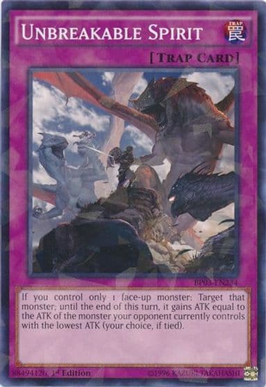 Unbreakable Spirit Shatterfoil Battle Pack 3: Monster League Yu-Gi-Oh! card