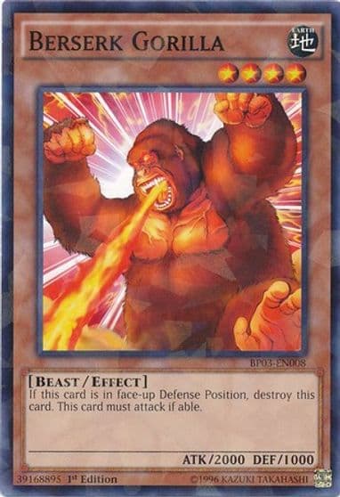 Berserk Gorilla Shatterfoil Battle Pack 3: Monster League Yu-Gi-Oh! card