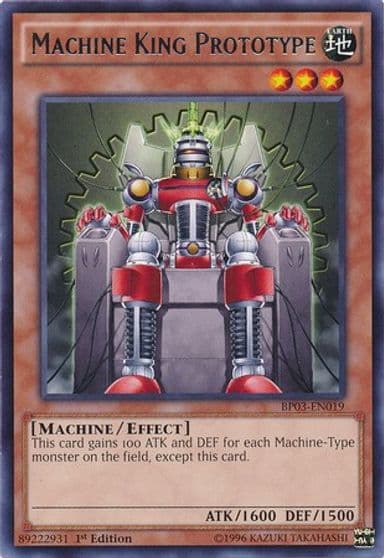 Machine King Prototype Battle Pack 3: Monster League Yu-Gi-Oh! card