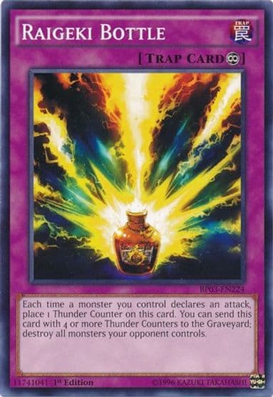 Raigeki Bottle Battle Pack 3: Monster League Yu-Gi-Oh! card