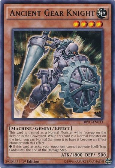 Ancient Gear Knight Battle Pack 3: Monster League Yu-Gi-Oh! card