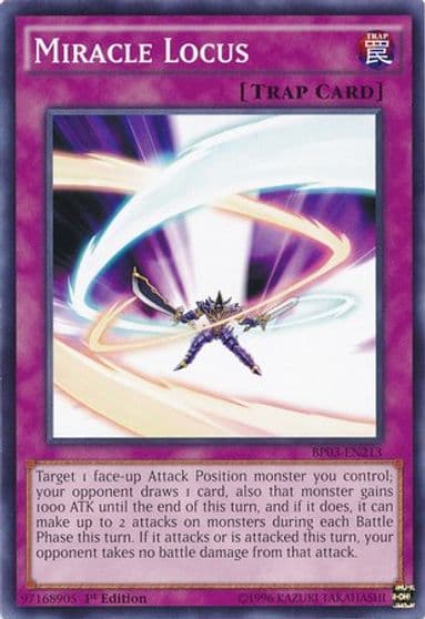 Miracle Locus Battle Pack 3: Monster League Yu-Gi-Oh! card