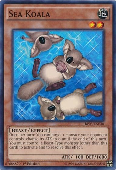Sea Koala Battle Pack 3: Monster League Yu-Gi-Oh! card