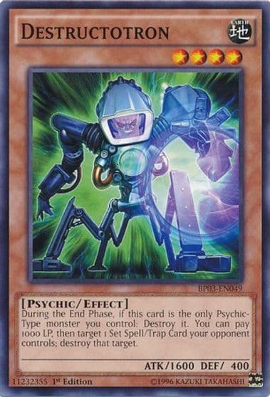 Destructotron Battle Pack 3: Monster League Yu-Gi-Oh! card