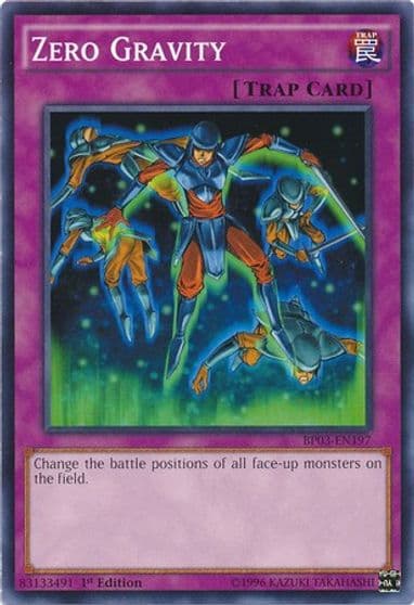 Zero Gravity Battle Pack 3: Monster League Yu-Gi-Oh! card