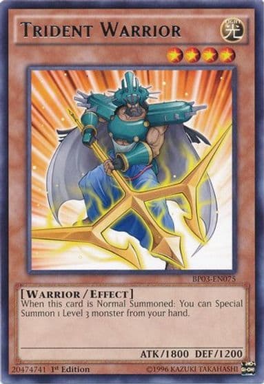 Trident Warrior Battle Pack 3: Monster League Yu-Gi-Oh! card