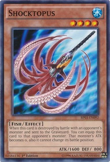 Shocktopus Battle Pack 3: Monster League Yu-Gi-Oh! card