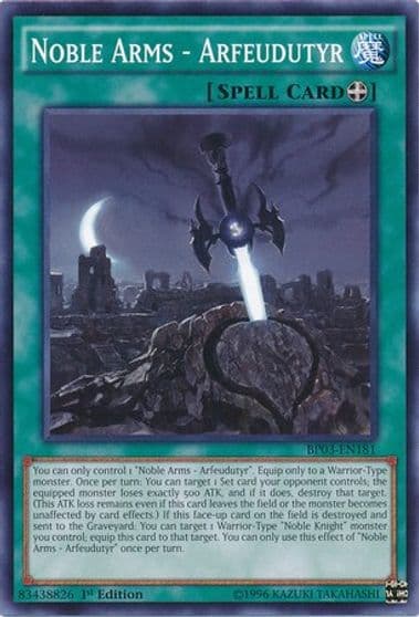 Noble Arms Arfeudutyr Battle Pack 3: Monster League Yu-Gi-Oh! card