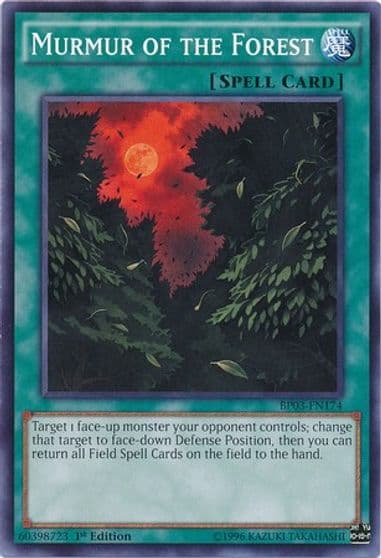 Murmur of the Forest Battle Pack 3: Monster League Yu-Gi-Oh! card