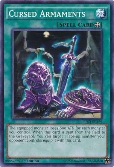 Cursed Armaments Battle Pack 3: Monster League Yu-Gi-Oh! card