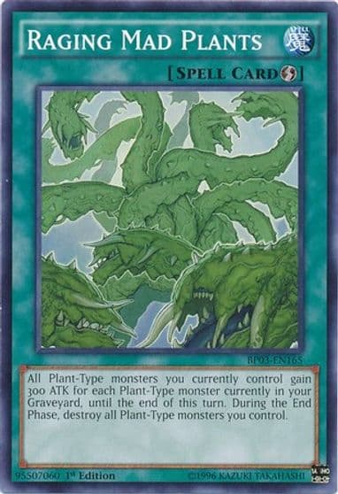 Raging Mad Plants Battle Pack 3: Monster League Yu-Gi-Oh! card