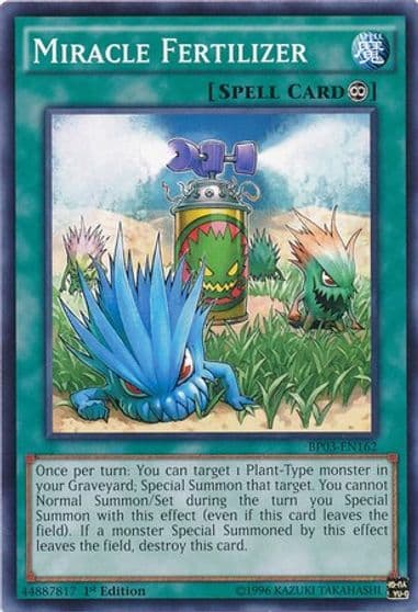 Miracle Fertilizer Battle Pack 3: Monster League Yu-Gi-Oh! card