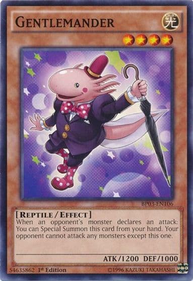 Gentlemander Battle Pack 3: Monster League Yu-Gi-Oh! card