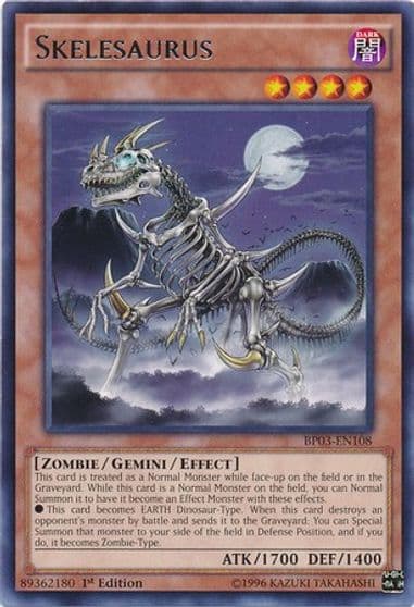 Skelesaurus Battle Pack 3: Monster League Yu-Gi-Oh! card