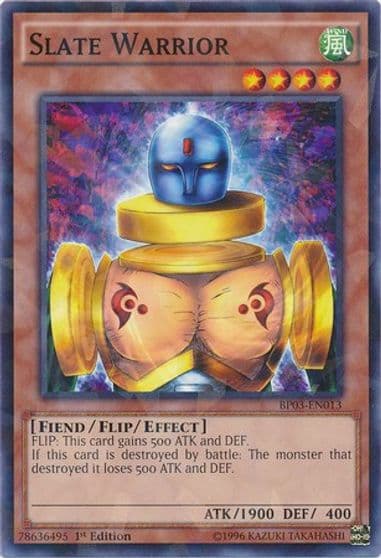 Slate Warrior Shatterfoil Battle Pack 3: Monster League Yu-Gi-Oh! card