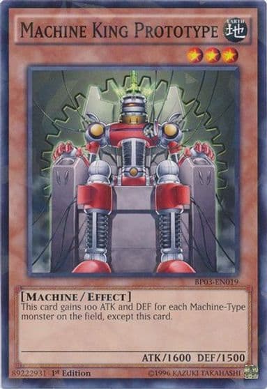 Machine King Prototype Shatterfoil Battle Pack 3: Monster League Yu-Gi-Oh! card