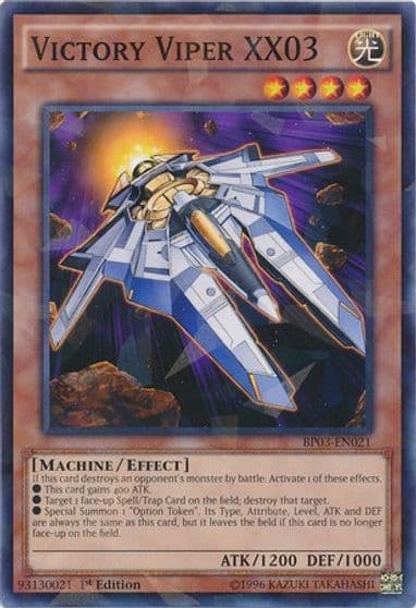 Victory Viper XX03 Shatterfoil Battle Pack 3: Monster League Yu-Gi-Oh! card