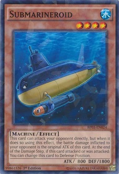 Submarineroid Shatterfoil Battle Pack 3: Monster League Yu-Gi-Oh! card