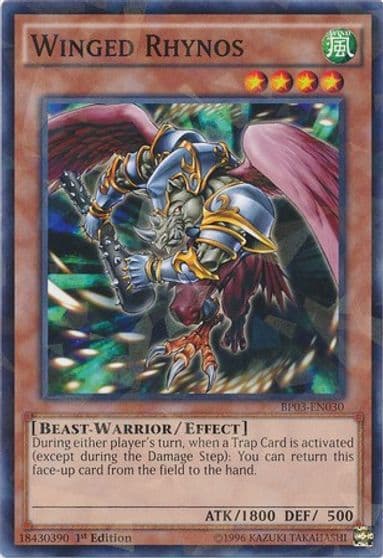 Winged Rhynos Shatterfoil Battle Pack 3: Monster League Yu-Gi-Oh! card