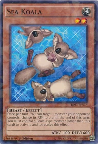 Sea Koala Shatterfoil Battle Pack 3: Monster League Yu-Gi-Oh! card