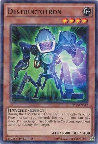 Destructotron Shatterfoil Battle Pack 3: Monster League Yu-Gi-Oh! card
