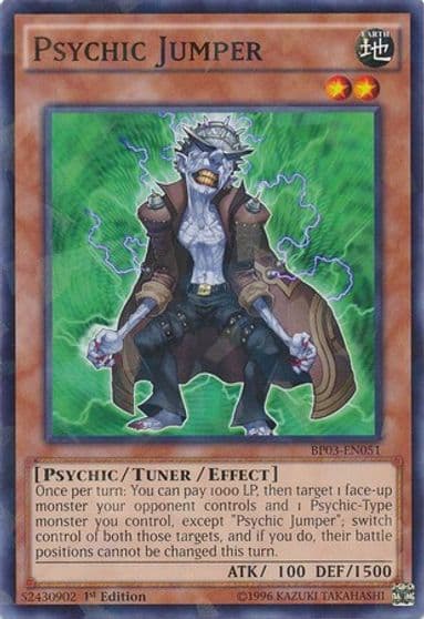 Psychic Jumper Shatterfoil Battle Pack 3: Monster League Yu-Gi-Oh! card