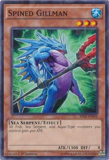 Spined Gillman Shatterfoil Battle Pack 3: Monster League Yu-Gi-Oh! card